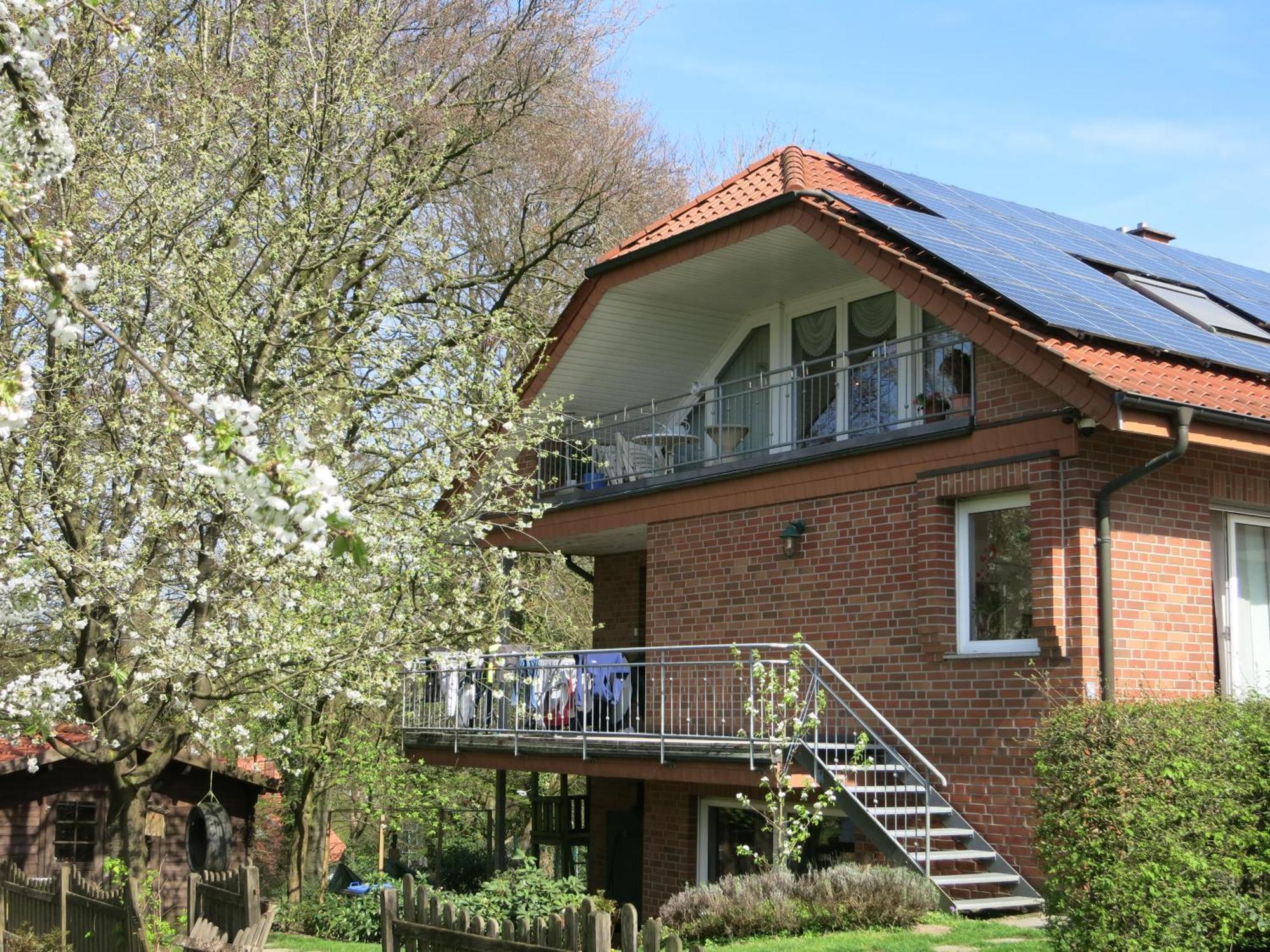 Ferienwohnung Am Teutohang Tecklenburg Exteriör bild